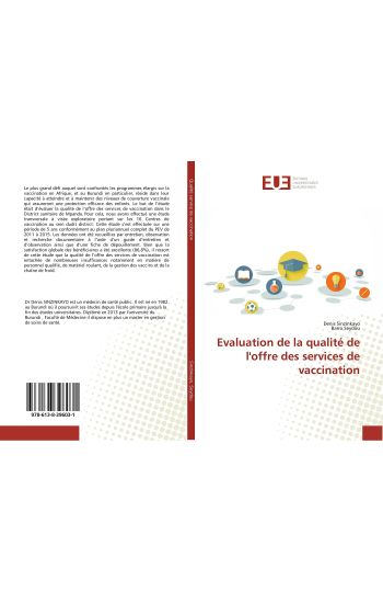 Evaluation de la qualité de l'offre des services de vaccination