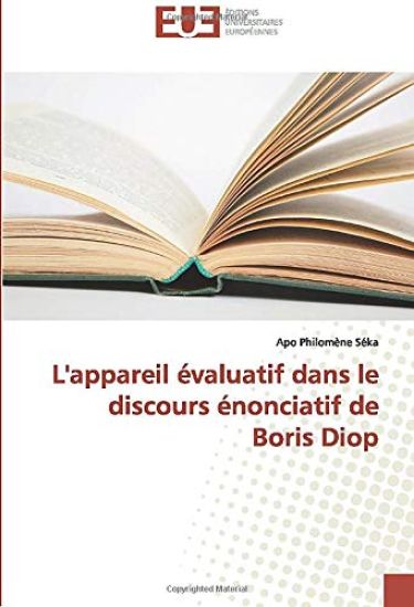 L'appareil évaluatif dans le discours énonciatif de Boris Diop
