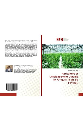 Agriculture et Développement Durable en Afrique : le cas du Sénégal.