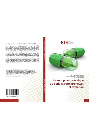 Secteur pharmaceutique au Burkina Faso: prémisses et évolution