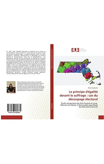 Le principe d'égalité devant le suffrage : cas du découpage électoral