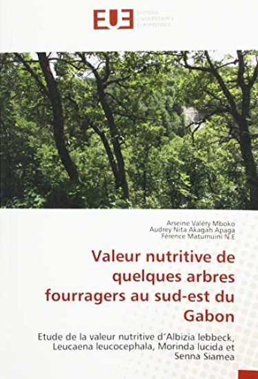 Valeur nutritive de quelques arbres fourragers au sud-est du Gabon