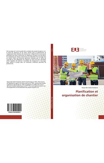 Planification et organisation de chantier