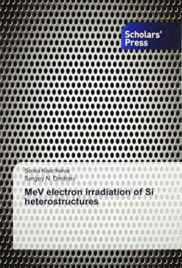 MeV electron irradiation of Si heterostructures
