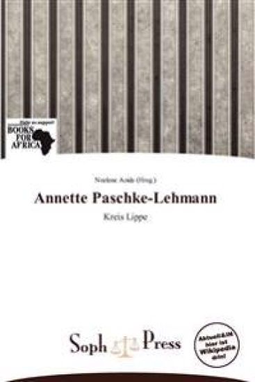 Annette Paschke-Lehmann