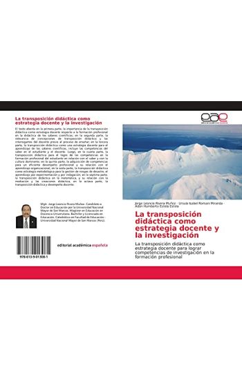 La transposición didáctica como estrategia docente y la investigación