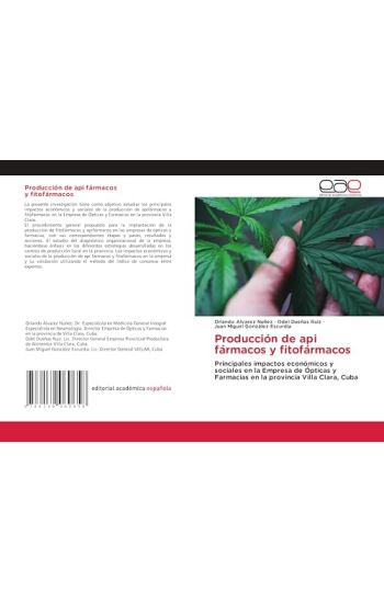 Producción de api fármacos y fitofármacos