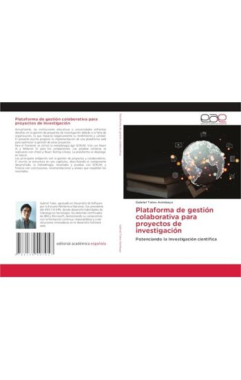 Plataforma de gestión colaborativa para proyectos de investigación
