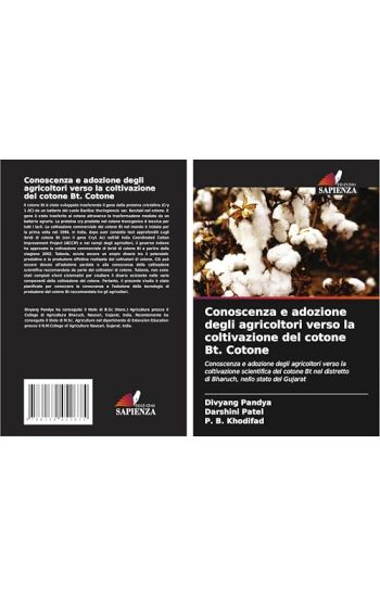 Conoscenza e adozione degli agricoltori verso la coltivazione del cotone Bt. Cotone