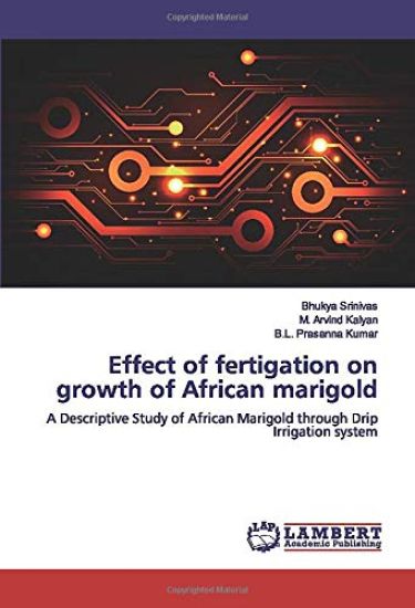 Effect of fertigation on growth of African marigold