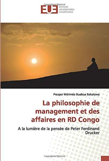 La philosophie de management et des affaires en RD Congo