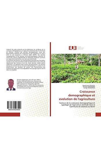 Croissance demographique et evolution de l'agriculture