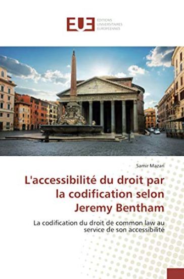 L'accessibilité du droit par la codification selon Jeremy Bentham