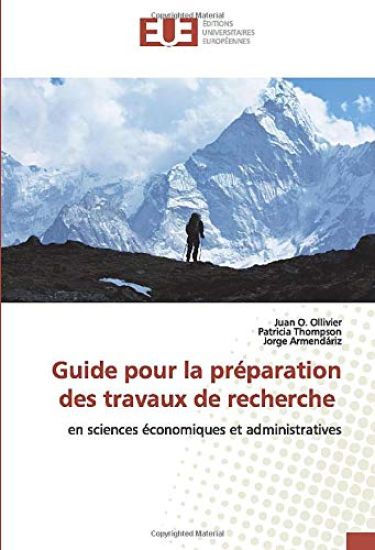 Guide pour la préparation des travaux de recherche
