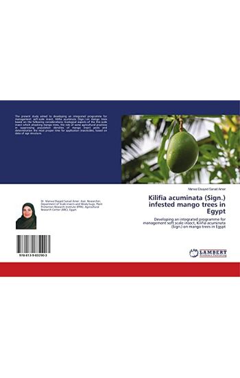 Kilifia acuminata (Sign.) infested mango trees in Egypt