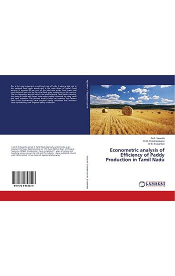 Econometric analysis of Efficiency of Paddy Production in Tamil Nadu