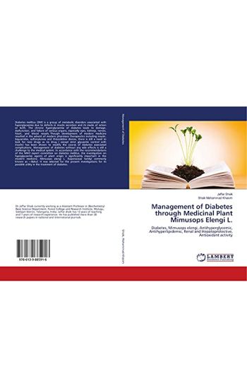 Management of Diabetes through Medicinal Plant Mimusops Elengi L.