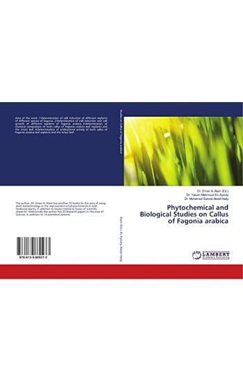 Phytochemical and Biological Studies on Callus of Fagonia arabica