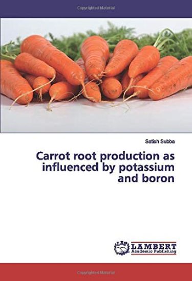 Carrot root production as influenced by potassium and boron
