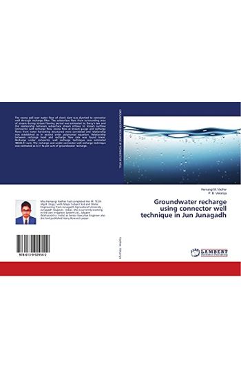 Groundwater recharge using connector well technique in Jun Junagadh