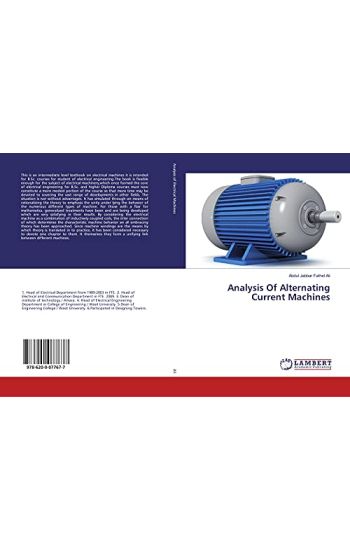Analysis Of Alternating Current Machines