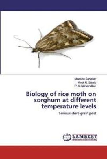 Biology of rice moth on sorghum at different temperature levels