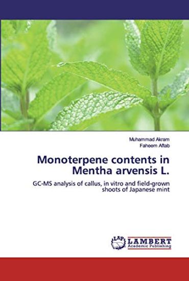 Monoterpene contents in Mentha arvensis L.