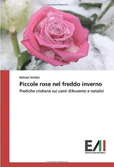 Piccole rose nel freddo inverno