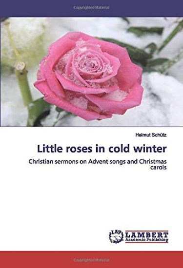 Little roses in cold winter