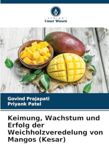 Keimung, Wachstum und Erfolg der Weichholzveredelung von Mangos (Kesar)