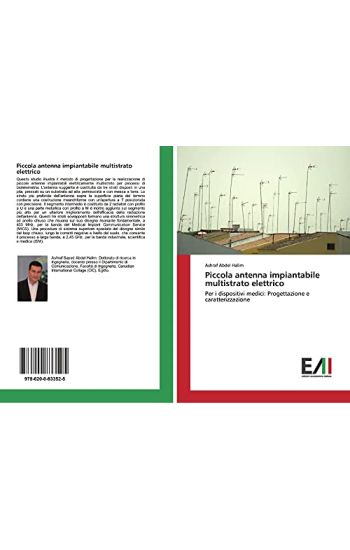 Piccola antenna impiantabile multistrato elettrico