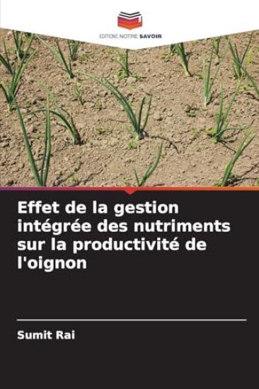 Effet de la gestion intégrée des nutriments sur la productivité de l'oignon