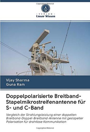 Doppelpolarisierte Breitband-Stapelmikrostreifenantenne für S- und C-Band