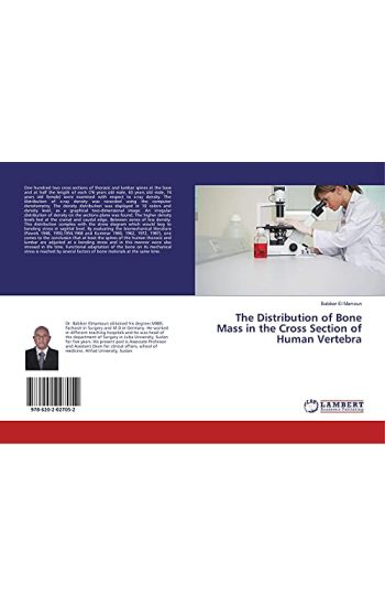 The Distribution of Bone Mass in the Cross Section of Human Vertebra