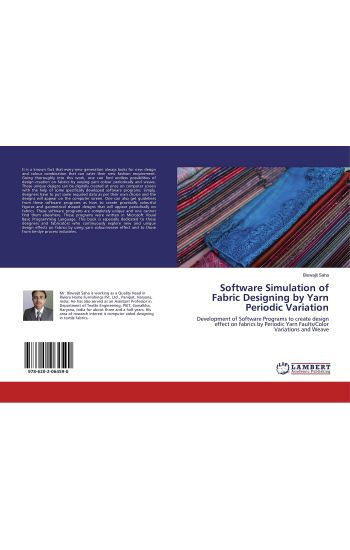 Software Simulation of Fabric Designing by Yarn Periodic Variation