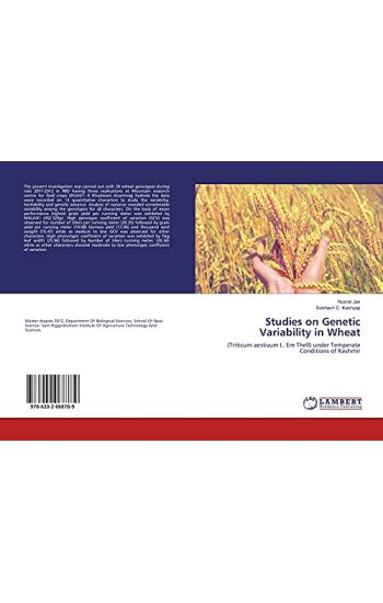 Studies on Genetic Variability in Wheat