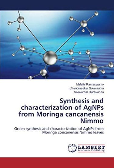 Synthesis and characterization of AgNPs from Moringa cancanensis Nimmo