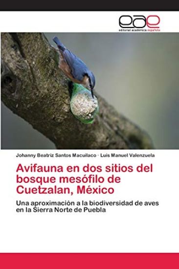 Avifauna en dos sitios del bosque mesófilo de Cuetzalan, México