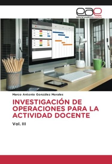 Investigación de Operaciones Para La Actividad Docente