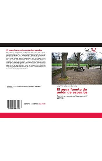 El agua fuente de unión de espacios