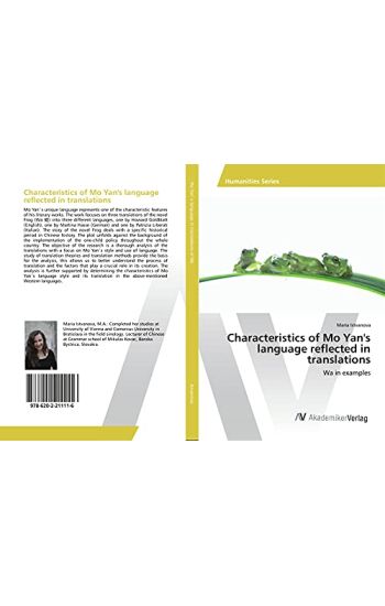 Characteristics of Mo Yan's language reflected in translations