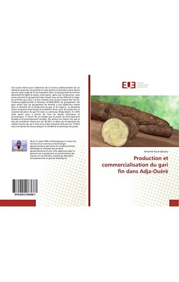 Production et commercialisation du gari fin dans Adja-Ouèrè