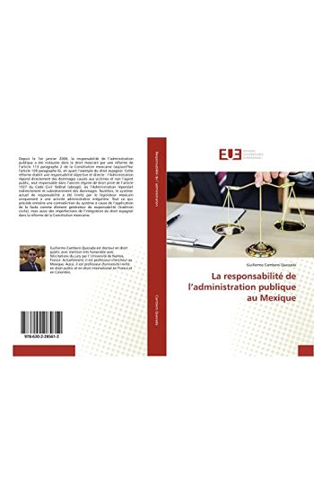 La responsabilité de l¿administration publique au Mexique