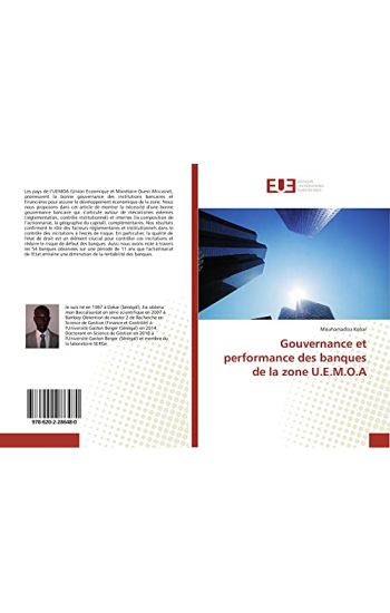 Gouvernance et performance des banques de la zone U.E.M.O.A