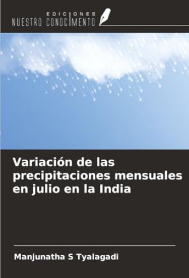 Variación de las precipitaciones mensuales en julio en la India