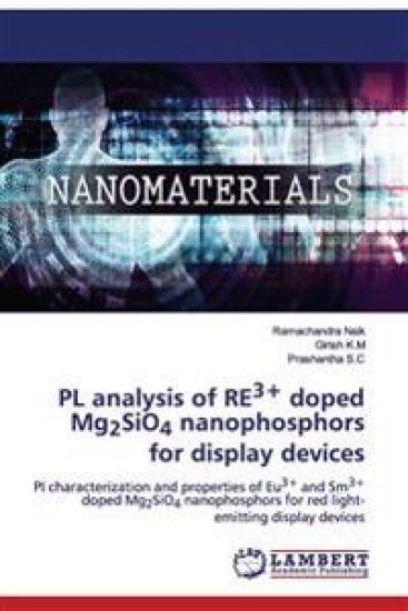 PL analysis of RE3+ doped Mg2SiO4 nanophosphors for display devices