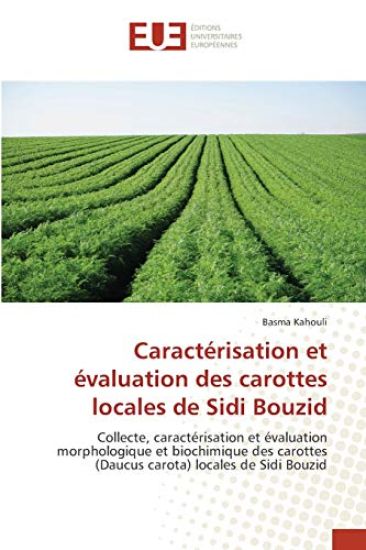 Caractérisation et évaluation des carottes locales de Sidi Bouzid
