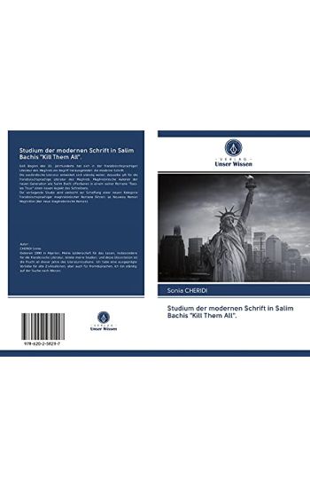 Studium der modernen Schrift in Salim Bachis "Kill Them All".