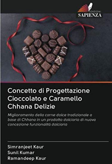 Concetto di Progettazione Cioccolato e Caramello Chhana Delizie