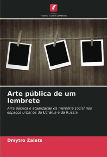 Arte pública de um lembrete